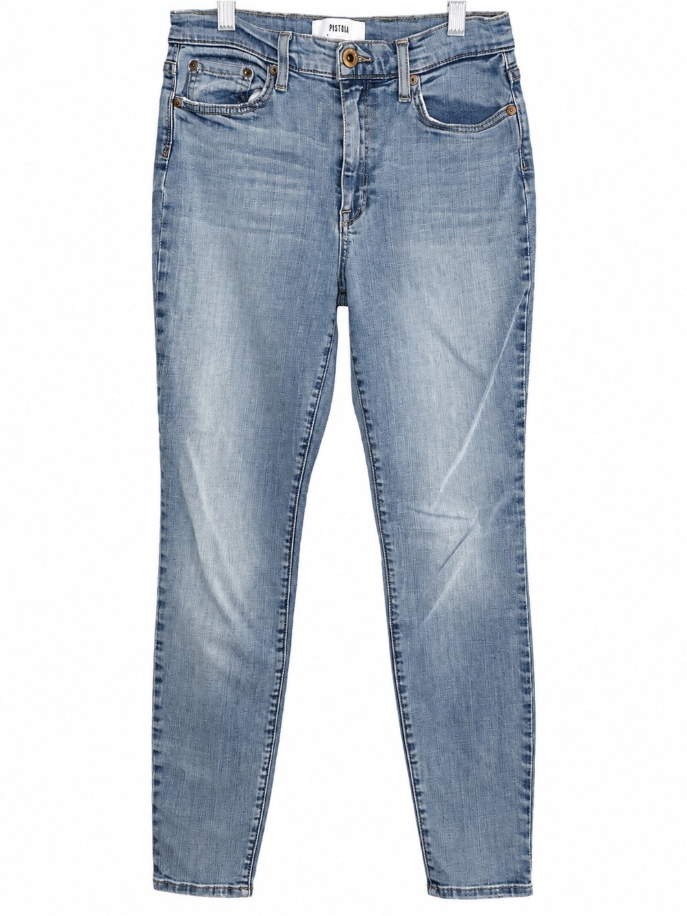 Pistola Light Wash Skinny Jeans Size 27 Stretch Denim